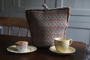 unused vintage Welsh Tapestry tea cosie TCT07